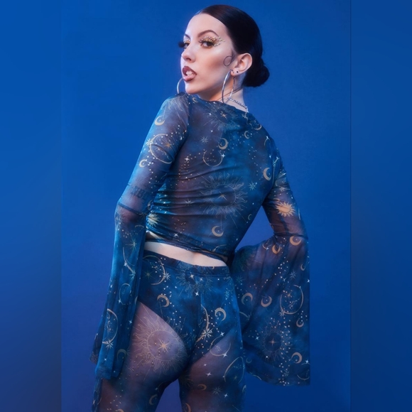 Dollskill Mystic Matters Wrap Top - Picture 6 of 7